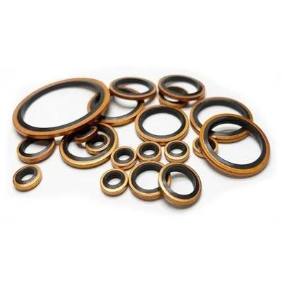 Buy cheap Combining Flat Washer Gasket NBR FKM Metal Flat Rubber Sealing Washers from wholesalers