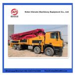 DN125 Used Concrete Pump Truck Secondhand Putzmeister Mobile Concrete Pump