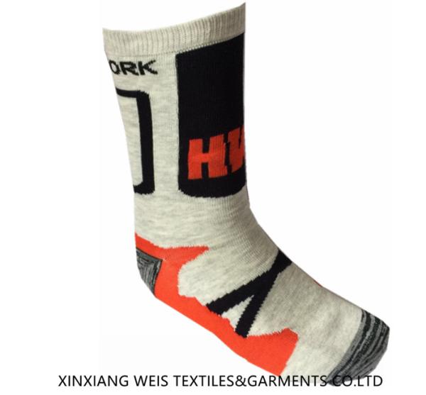 Buy cheap Customized Socks Flame Resistant Accessories EN11612 Jacquard For Workers from wholesalers