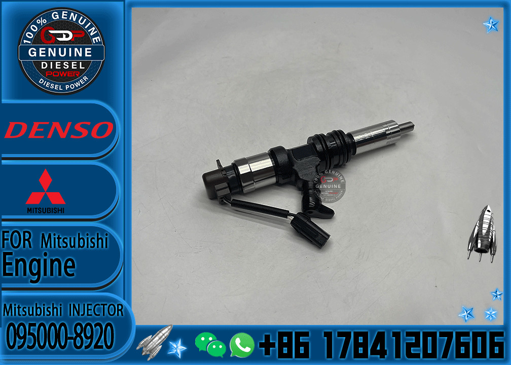 Common Rail Fuel Injector 095000-8920 ME306398 For Mitsubishi 6M60 For Denso
