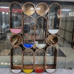 1000-2000mm Art Design Stainless Steel Metal Screen Partition For Commercial