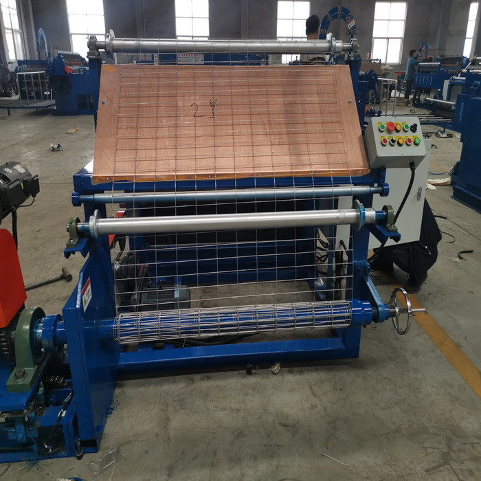Huayang Shaft GI Wire Net Making Machine Decorative Mesh Wire Dia 0.8mm