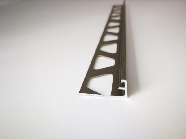 Buy cheap Anodized Nickel Aluminum L Trim 25mm Tile Trim For Hotel from wholesalers
