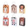 Buy cheap Biodegradable Cardboard Wine Totes Custom Cardboard Bags 16*8*20cm from wholesalers