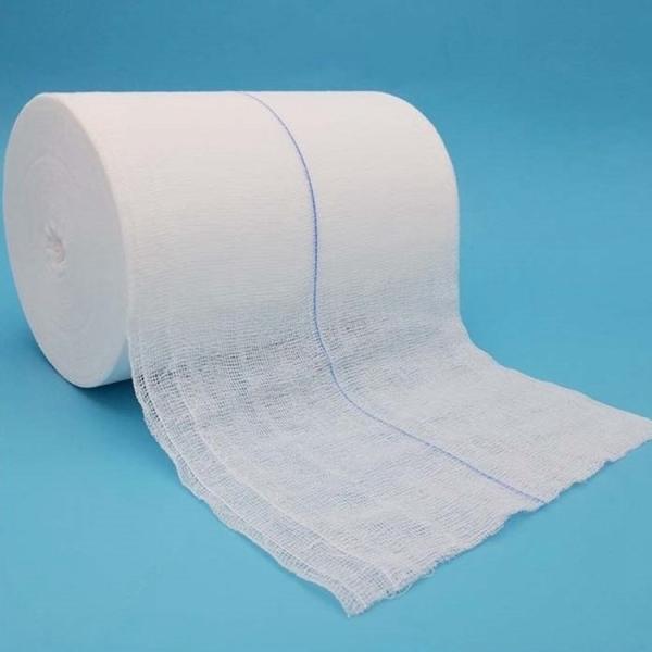 Buy cheap Chinese Manufacturer Medical Sterile Cotton Fabric Medical Absorbent Cotton Gauze Roll from wholesalers