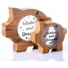 Buy cheap Wooden Cartoon Piggy Bank ISO9001 For Home Decoration from wholesalers