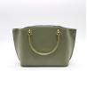 Buy cheap OEM Leather Tote Bags With Zipper Closure Two Side Pocket Handbags from wholesalers