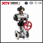Straight Through Type High Platform Flanged Floating Ball Valve 150LB for Oil
