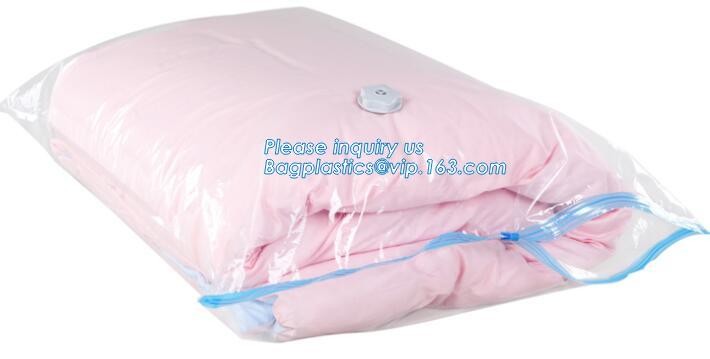 Compression Bag Space Saving, compressible vacumm seal storage bag, vacuum traveling bag without valve, bagplastics, pac