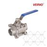 Buy cheap 1 Inch DN25 3 Piece 1000 PSI Ball Valve CF8 Ss 304 With Lock 1000wog SW Stainless Steel from wholesalers