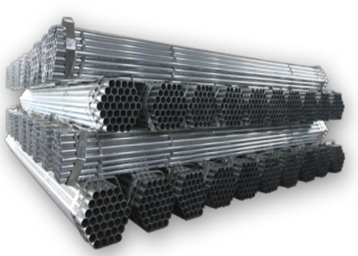 ERW Hot Dip Galvanized Tube ASTM A671 Gr.CC65 ISO9001 Certificate Plain Plain End