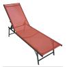 Buy cheap Steel 7 Position Folding Sun Bed Outdoor Or Indoor from wholesalers