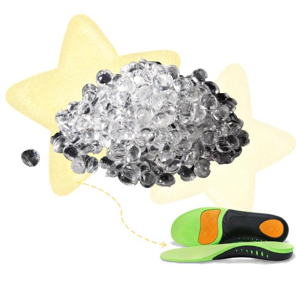 Buy cheap 30Q Clear TPE Raw Material Insole Injection Molding TPE Thermoplastic Elastomer from wholesalers
