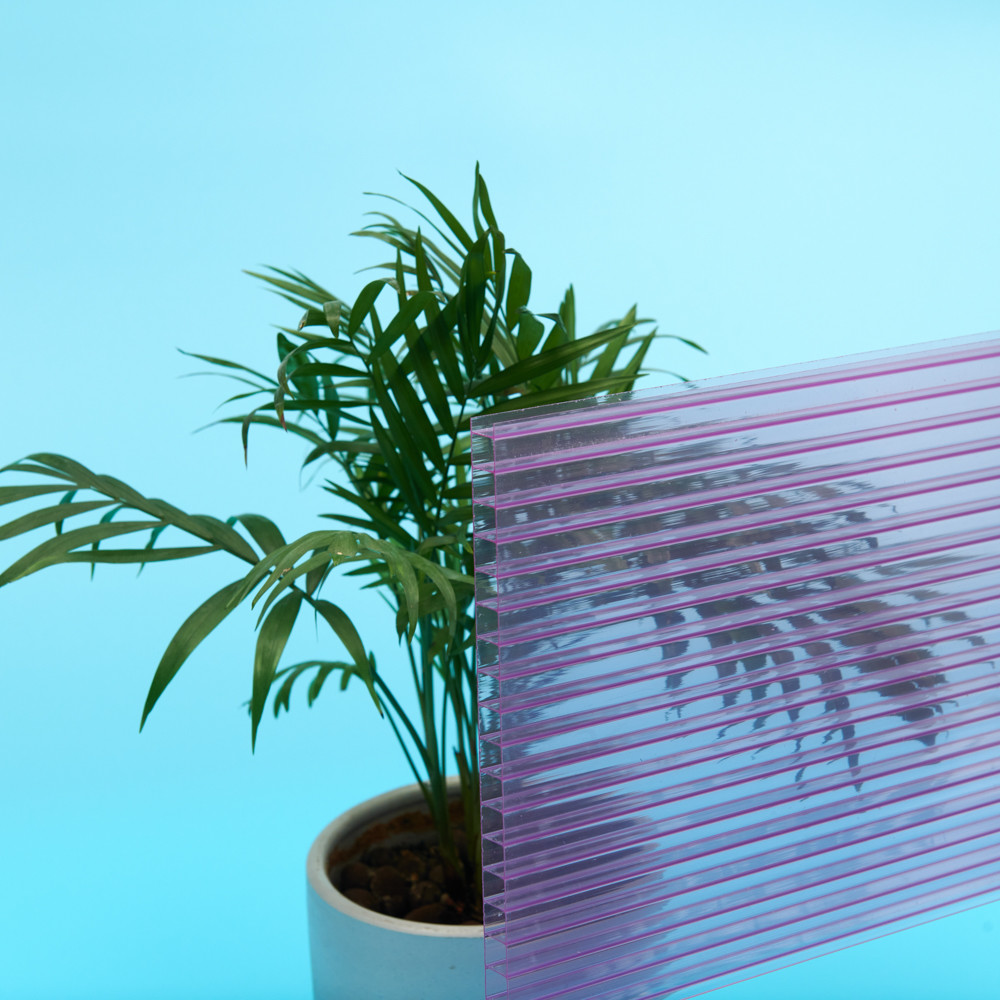 Long Service Life Polycarbonate Sheet Hollow Class B1 Fire Rating Plastic Greenhouse