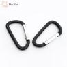 Buy cheap Snap Quick Hang Hooks Keychain Metal Accessories , D Ring Shape Locking Carabiners from wholesalers