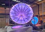 Buy cheap stainless steel sculptures with LED lights, outdoor metal sculptures,Stainless from wholesalers