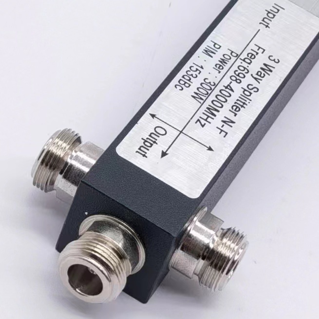 617-4000MHz C Band 2/3/4 Way Power Divider Splitter N Female 20W Power Rating