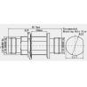 Buy cheap Straight TNC Female to Female RF Nickel Plated RF Coaxial Connector from wholesalers
