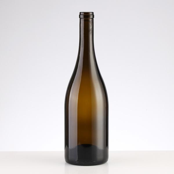Buy cheap Customized 1000ml Glass Bottles for Vodka XO Tequila and Red Wine Cork Sealing Type from wholesalers
