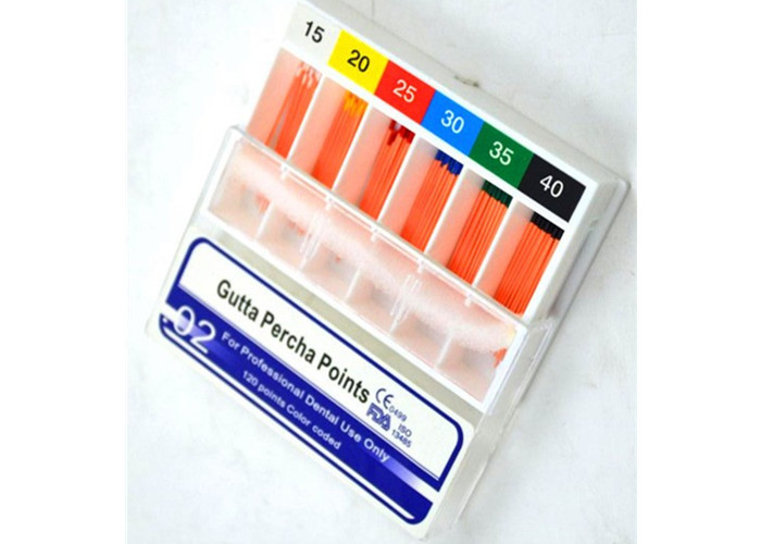 Tooth Colorful Dental Materials Endodontic Paper Points For Root Canal Cleaning