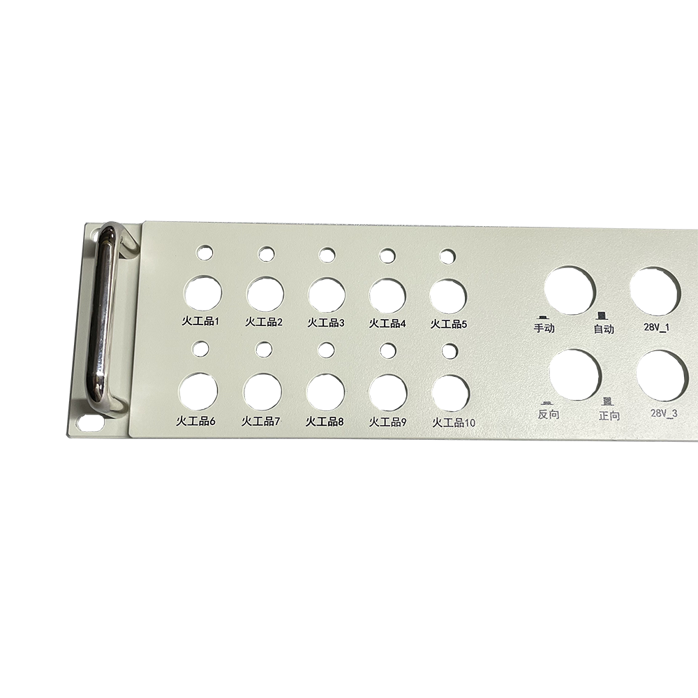 Mobile Aluminum Sheet Metal Fabrication Parts Audio Power Amplifier Panel