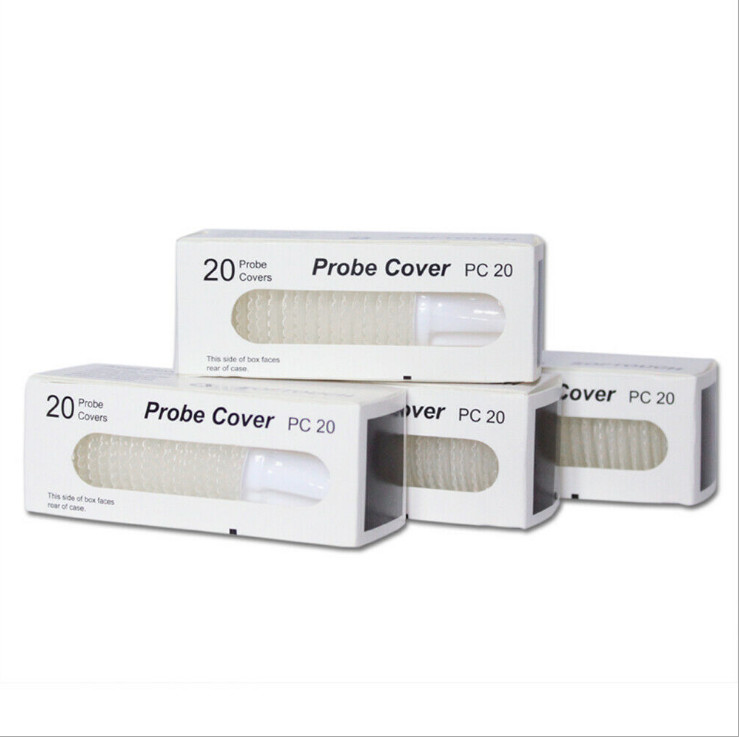 FDA Disposable Ear Thermometer Probe Covers Latex Free Transparent