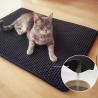 Buy cheap Double Layer Waterproof Cat Litter Trapping Mat Non Slip Washable Cat Litter Box Mat from wholesalers