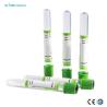 Buy cheap 5ml Sodium Heparin Green Top Tube For Blood Draw PET Material from wholesalers