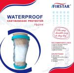 Waterproof Knee Cast Cover For Shower Breathable Wound Protector Surgery Child