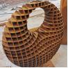 Buy cheap Corten Steel Large Metal Garden Sculptures With Three Dimensional Orb Shape from wholesalers