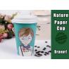 Buy cheap 8 Oz Vending Heat Proof Paper Cups , Water Based Ink Logo Printed Paper Coffee Cups from wholesalers