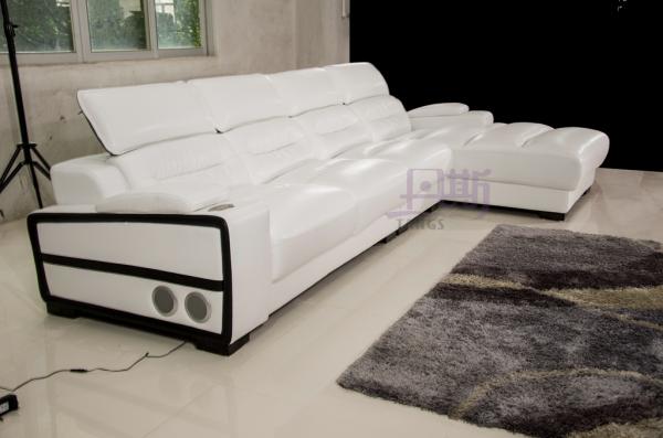 Buy cheap 2015 hot sales Sectionals genuine leather sofa set home furniture h5503 from wholesalers