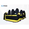 Buy cheap 3 Seats 9D Virtual Reality Cinema Dynamic Platform 3 DOF Electric System from wholesalers