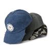 Buy cheap Unisex Distressed Washed Denim Baseball Cap 58cm Embroidered Logo from wholesalers