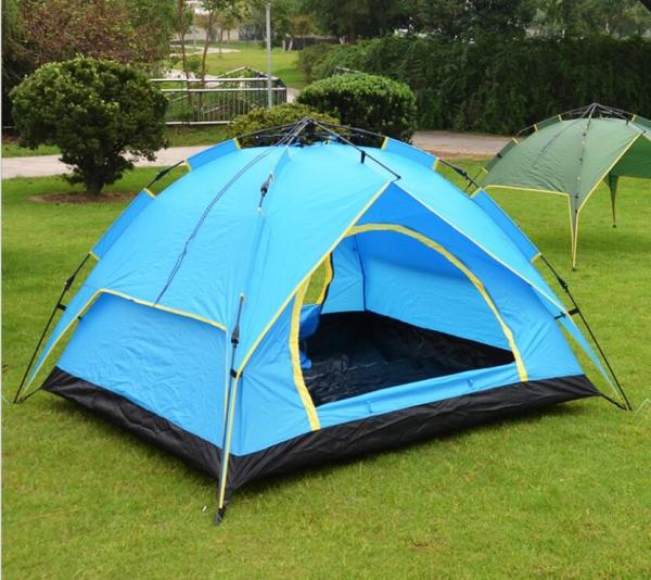 Buy cheap Automatic Waterproof Family Tent Camping Outdoor Waterproof Cabin UV Shed Large Tents(HT6034) from wholesalers