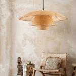 Vintage Rattan Lamp New Restaurant Pendant Lights Home Decor Dining Room Kitchen