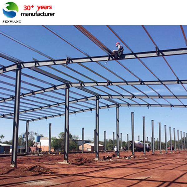 Buy cheap Spacious Durable Prefabricated Steel Warehouse Storage Solutions from wholesalers