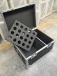 Black Color With Logo 12mm Waterproof Plywood Carrying Cases For Led Moving