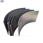 SS316 50micron 75 micron 120 angle wedge wire sieve bend screen for corn starch