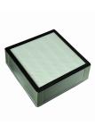 Galvanized Frame Glass Fiber High Efficiency Particulate Filter / Iso Hvac Hepa