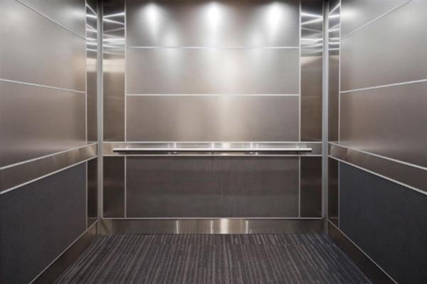 Metallic Luster Stainless Steel Elevator Panels Strong Reflection Sound