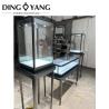 Buy cheap Simple Modern Black Luxury Jewelry Show Case With Low Power Consumption Lights from wholesalers