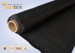 Air Distribution Ducts 0.21mm Black Fire Retardant Fabric Fiberglass Rolls