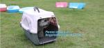 Fashion Design Luxury Travel Pet Air Carrier Dog /Cat Transport Plastic Cages