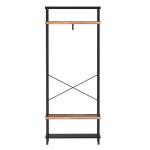 Hallway Coat Rack with Shelves, Modern Industrial Coat Stand, Entryway Coat