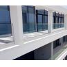 Buy cheap Aluminum Hardware Railing Glass Clamp Balcony Balustrade LED Glass Railing Price from wholesalers