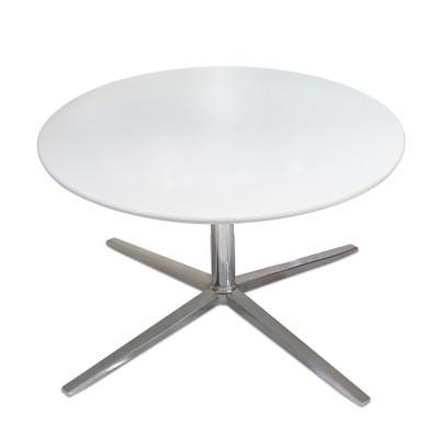 Buy cheap Modern SUS Feet Wood Round 800*500 Coffee Tea Table from wholesalers