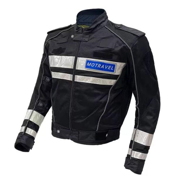 Buy cheap Led Reflective Vest Police Men Motorcycle Reflective Bike Jacket Motorcycle Police from wholesalers