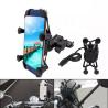 Buy cheap GPS 2.4A Aluminum ABS X Claw Motorcycle Phone Mount 0.6KG Weight from wholesalers