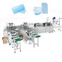Buy cheap 3 Ply Non Woven Disposable Face Mask Manufacturing Machine product